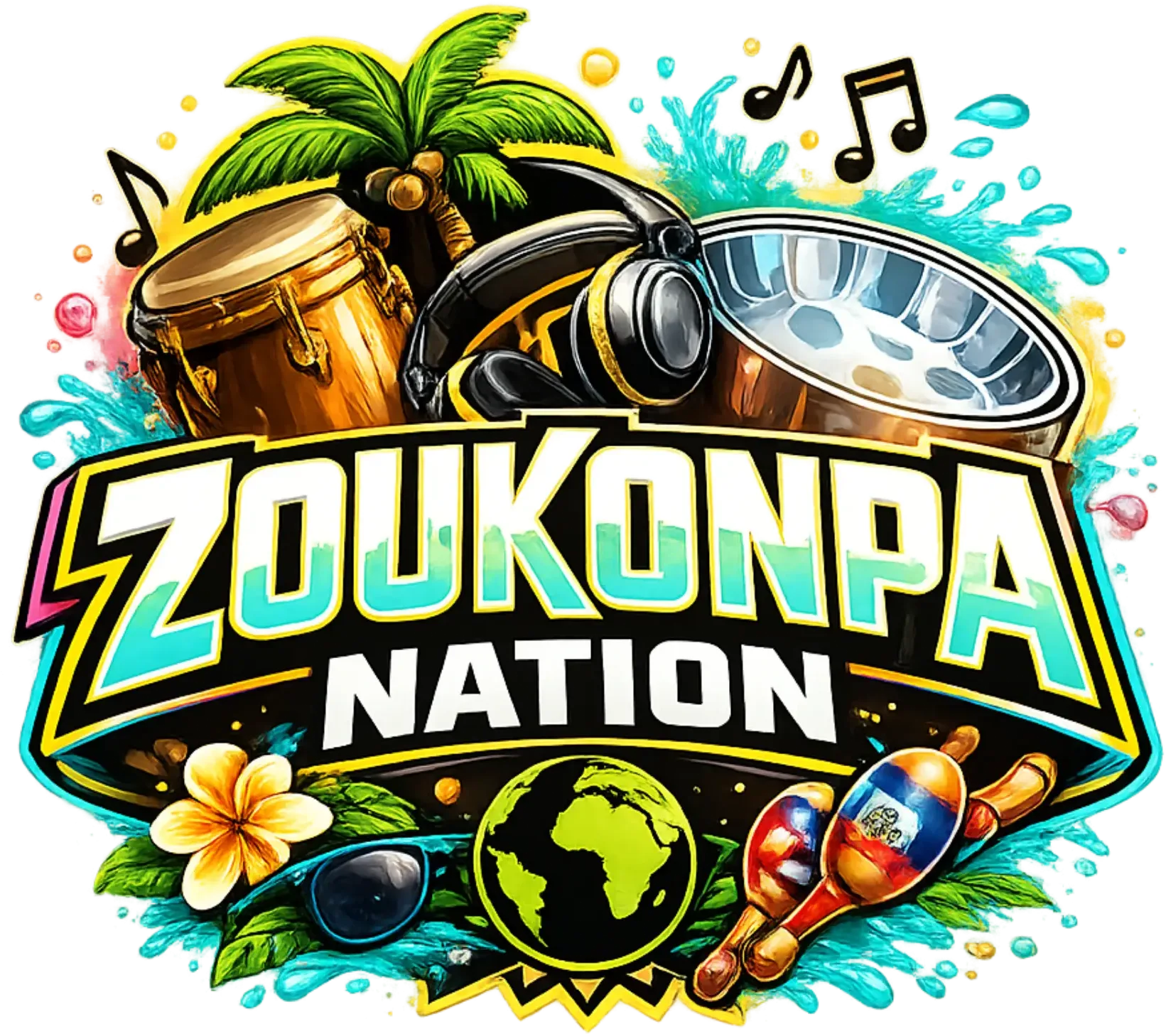 Logo ZOUK KONPA NATION